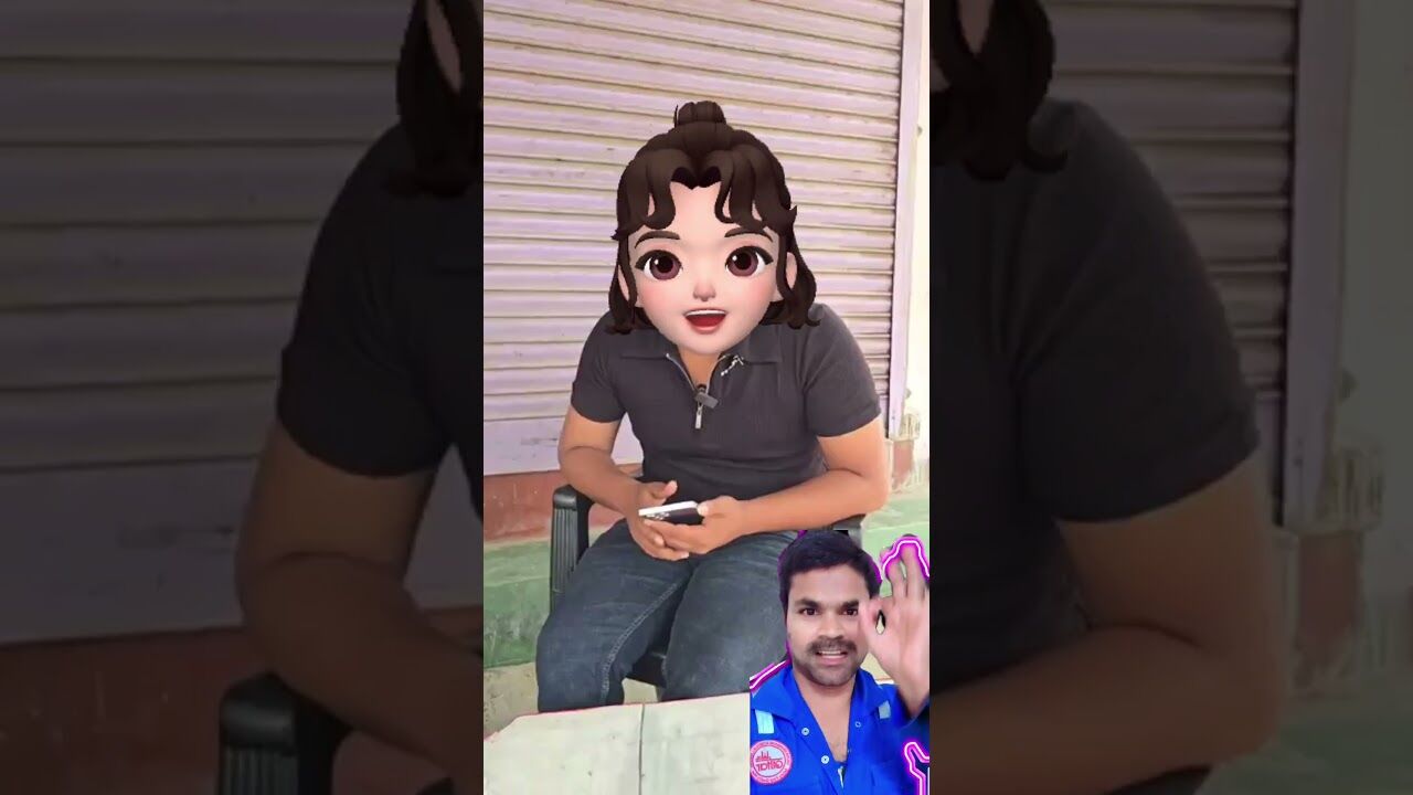 "Ek to baccha upar se cartoon filter... hasi rokna mushkil hai!"