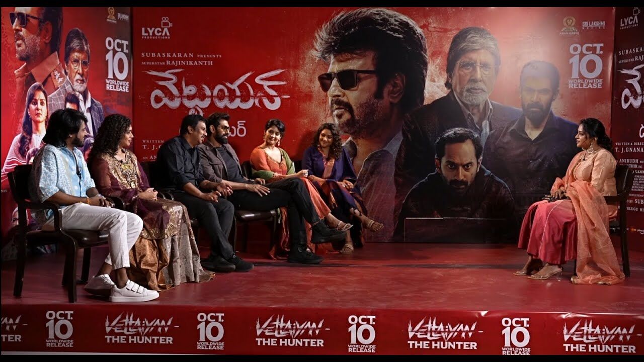 "Vettaiyan" The Hunter Team Interview With Suma #ranadaggubati  #rajinikanth  #amitabhbachchan