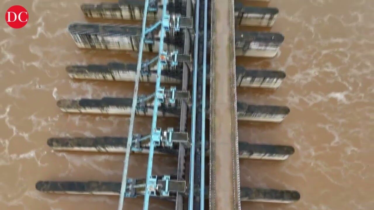 Heavy rains drive up water levels in Medigadda Lakshmi barrage in Telangana