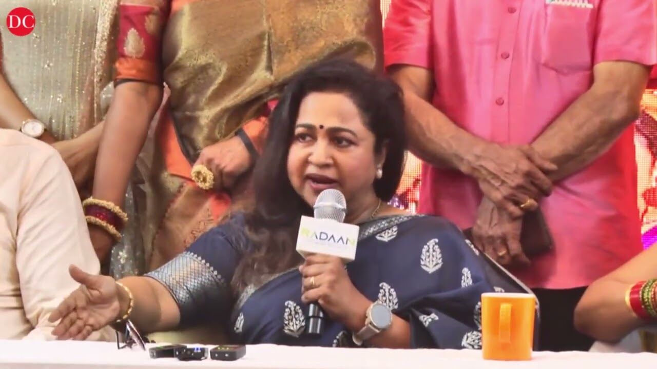 Top actors should break silence, express solidarity with affected women, says Radhika Sarathkumar