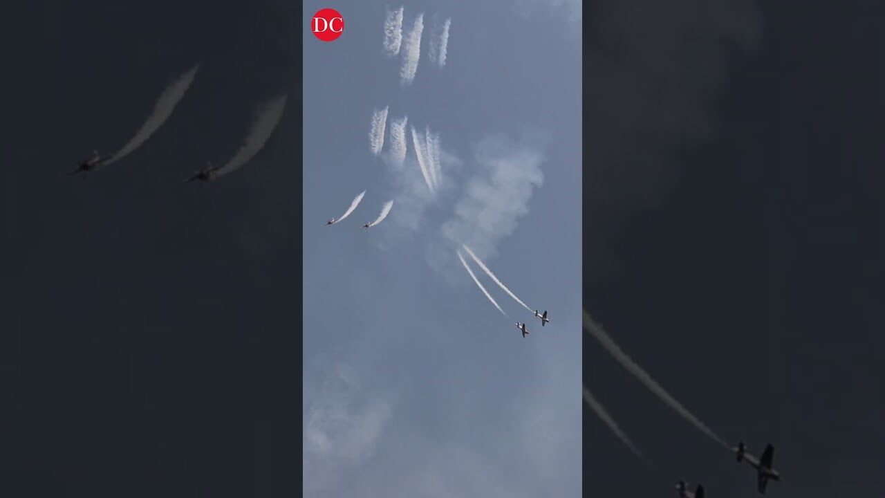 Catch UK’s Global Stars Aerobatic Team Create Spectacles, As They Cruise Hyderabad’s Skies