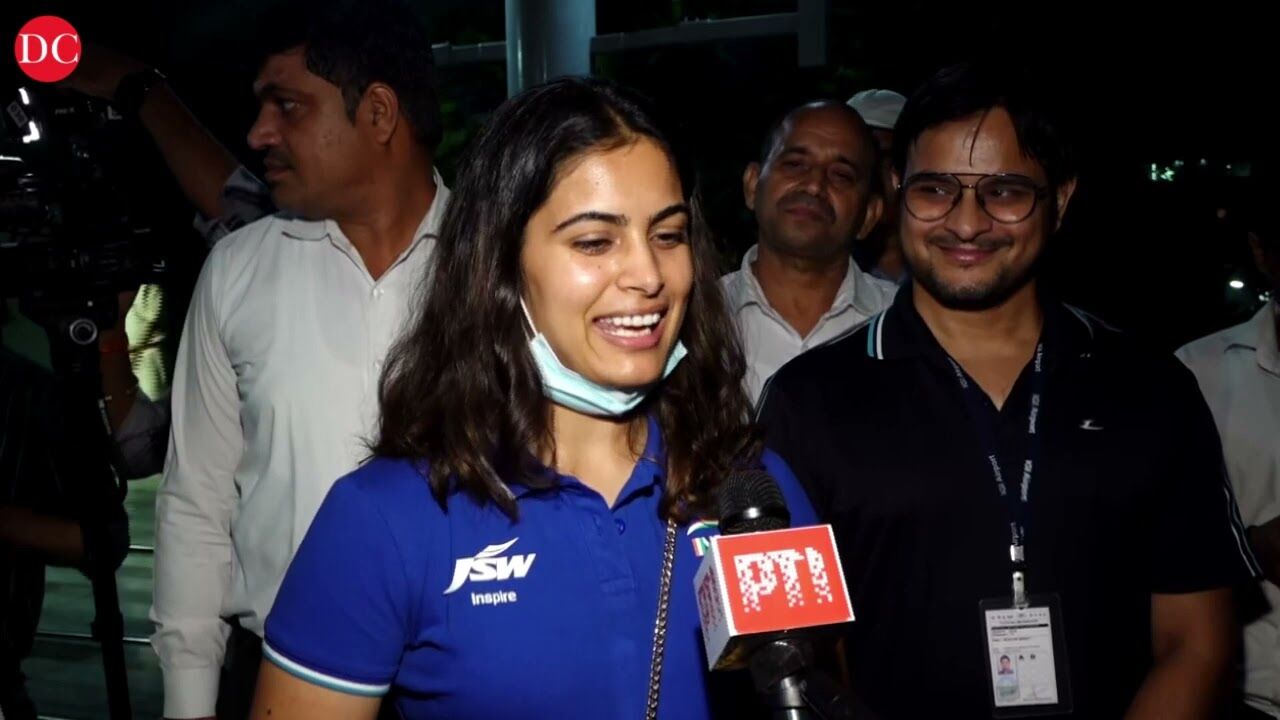 History-maker Manu Bhaker returns home with aim to win more Olympic medals