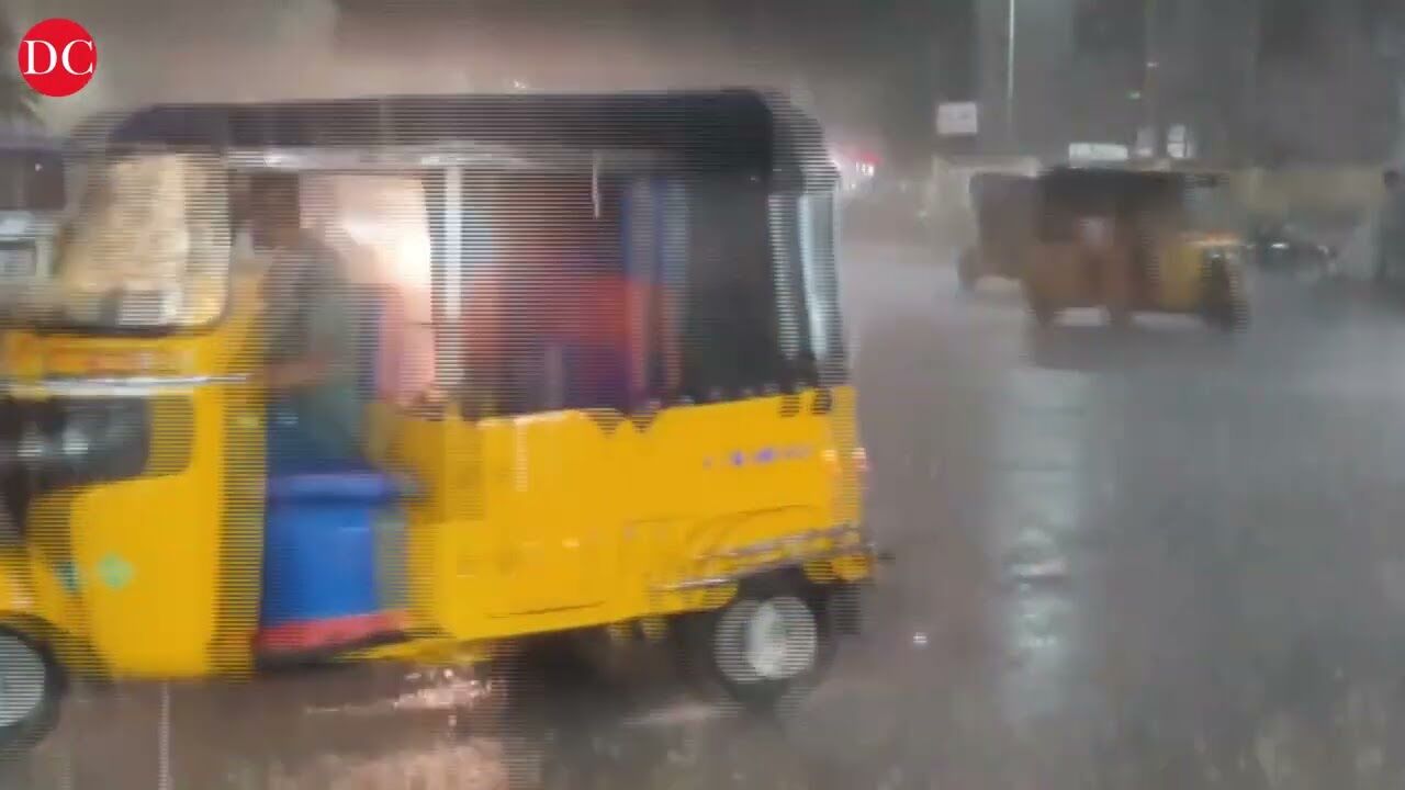 Heavy rains lash Hyderabad