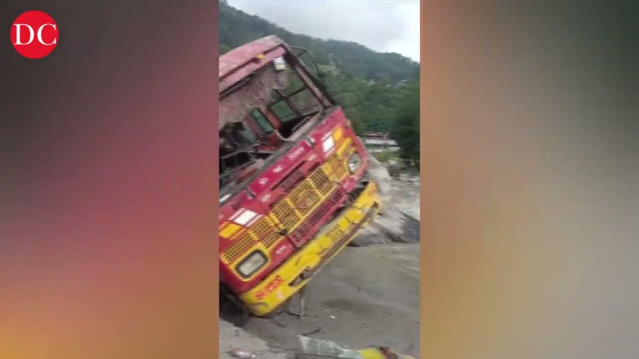 HP: Bus overturns on national highway in Manali injuring passengers onboard