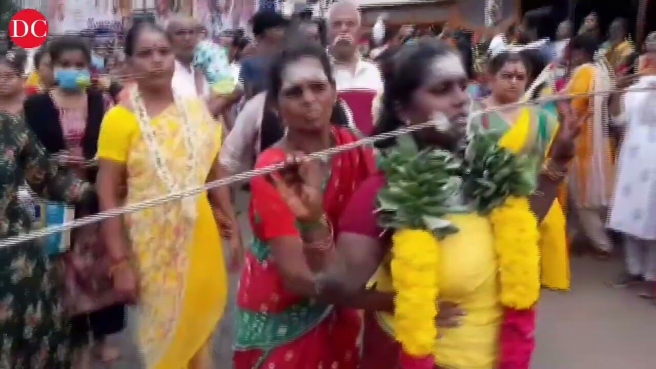 Puducherry: Devotees attend Nainarmandapam Nagamuthu Mariamman Sedal festival