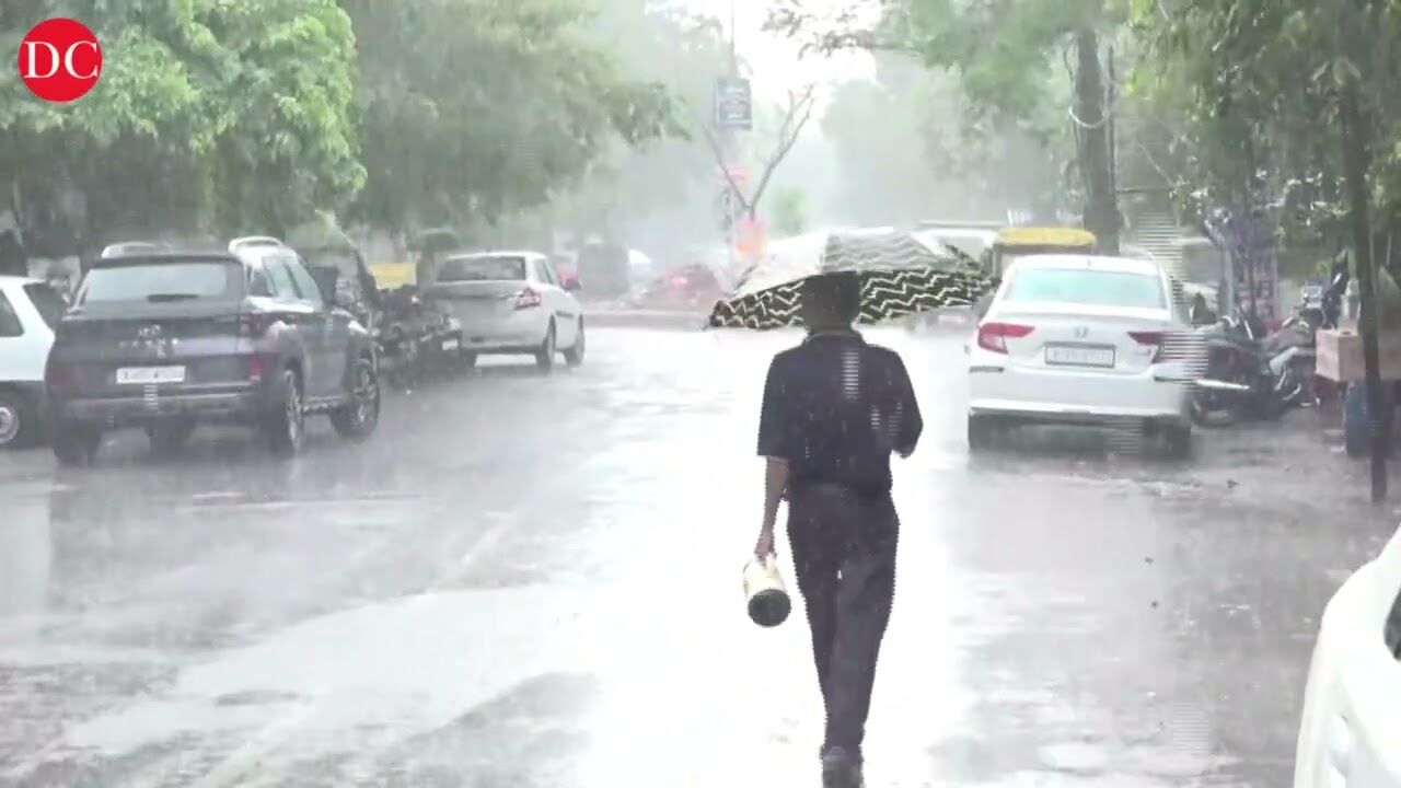 Heavy rain causes severe waterlogging in Rajasthans Jaipur