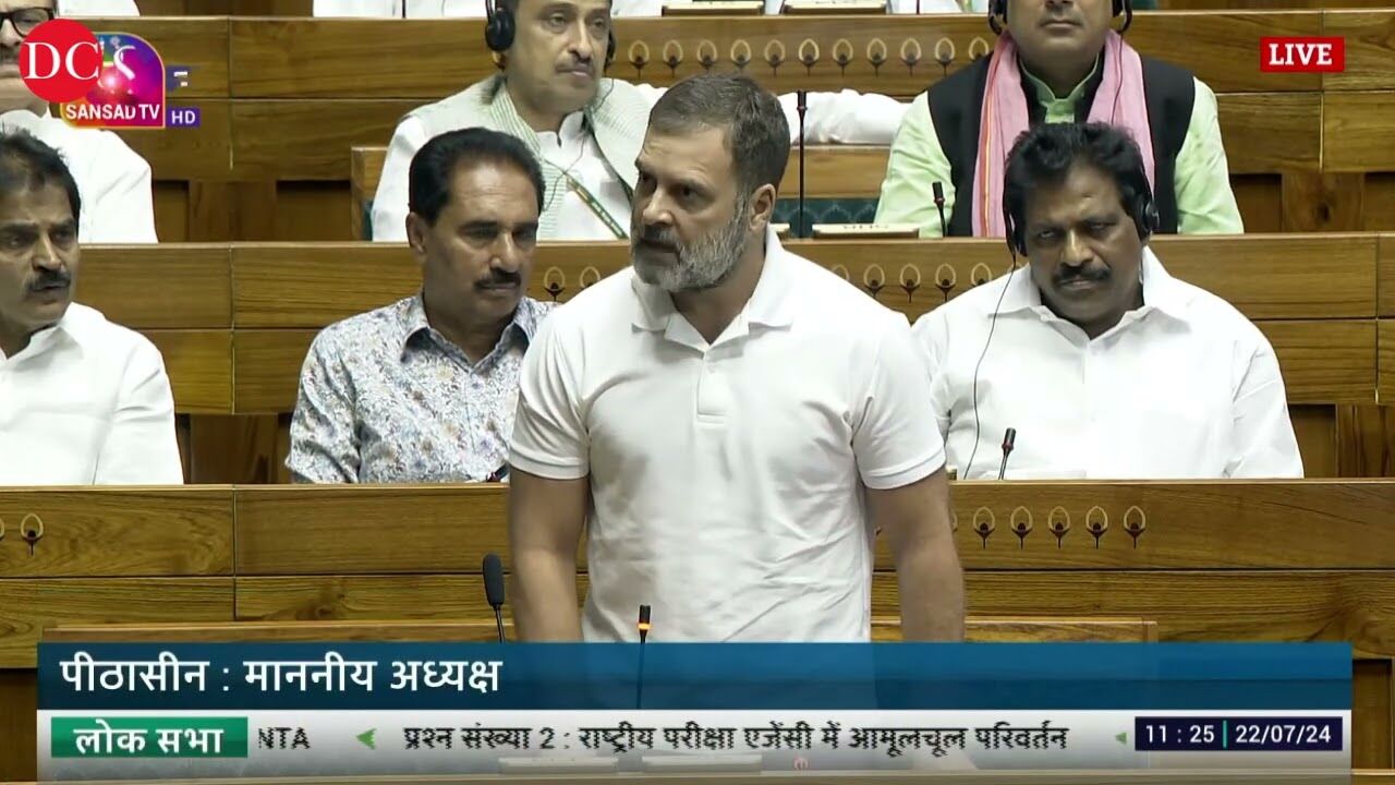 Education Minister blamed everyone for NEET except himself: Rahul Gandhi