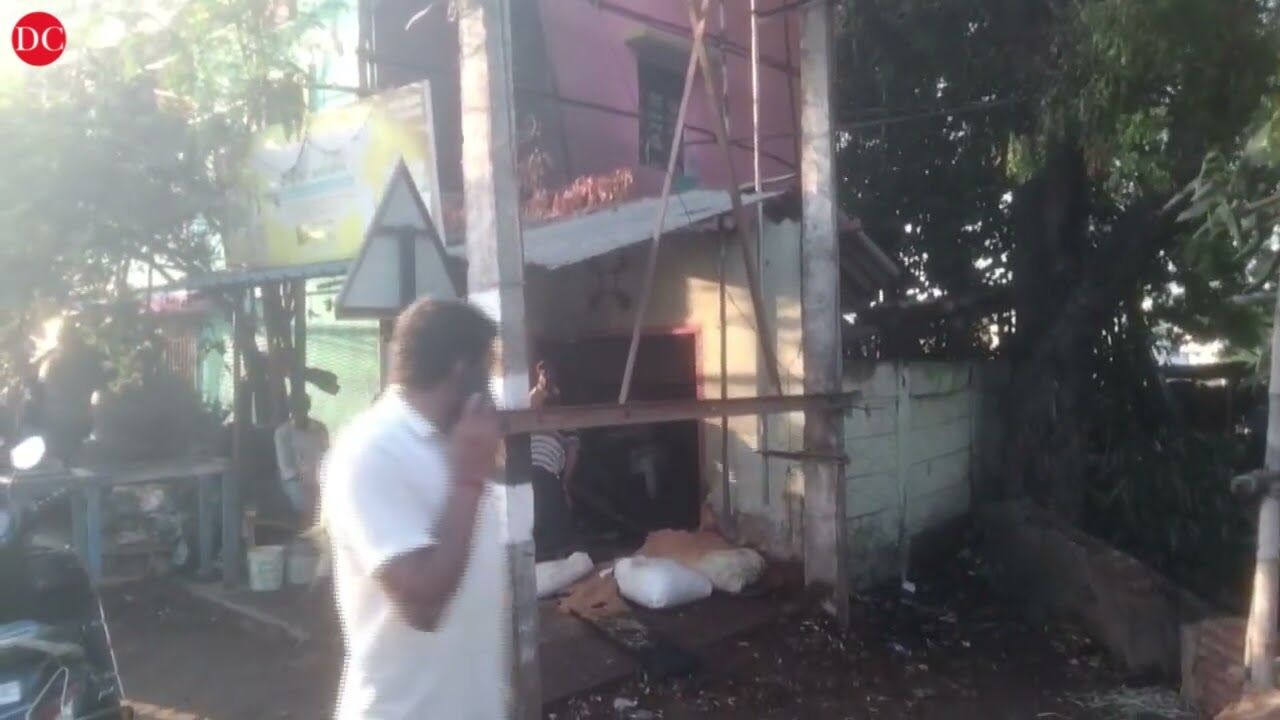 Fire breaks out in a timber shop, no casualties